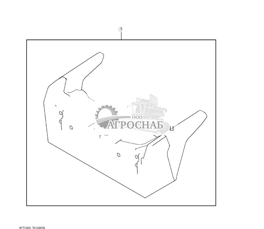 Комплект переднего противовеса, 454 кг (1000 фунтов) (303524 - ) - ST898929 320.jpg